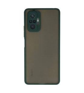 Xiaomi Redmi Note 10 Pro Kılıf Montreal Silikon Kapak - Yeşil