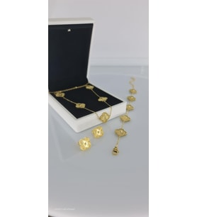 Günlük Gold Çelik Takı Seti