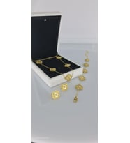 Günlük Gold Çelik Takı Seti