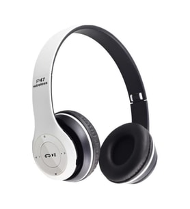 P47 PG-6984 Bluetooth Kulak Üstü Kulaklık Beyaz