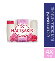 Hacı Şakir El Ve Güzellik Sabunu Klasik Çiçek Terapisi 4 x 70GR