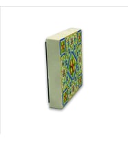 İtalyan Deseni Baskılı Doğaltaş  Magnet(KD-104)Buzdolabı Süsü