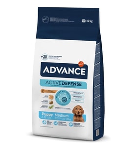 Advance Puppy Protect Tavuklu Orta Irk Yavru Köpek Maması 12 Kg