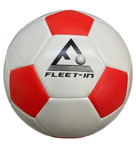 Avessa Flt-Pwr 4 Astar Fleet Power Futbol Topu No5 (Beyaz - Kırmızı)