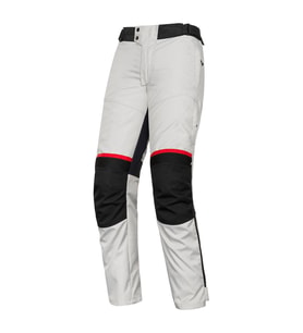 Motosiklet Pantolonu Full Korumalı 4 Mevsim Maxdura Kumaş Beyaz Pantolon