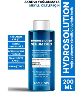 Procsin Hydrosolution Yağlı Ve Akneye Yönelik Ciltler Için Tonik 200 ml