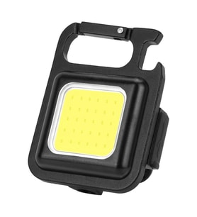 Ayt Powermaster PM-21489 Cob Ledli 3 Fonksiyonlu Anahtarlık Şarjlı Lamba El Fener Işıldak Mıknatıslı