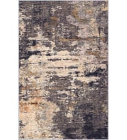 Eliana Home Baskılı, Yıkanabilir Kaymaz Taban Salon Halısı LNA1492 100x150 cm (Kahverengi)