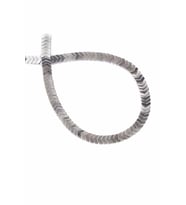 Hematit Doğal Taş Parlak Gümüş Çavuş Kesim 6x2mm Dizi [AA]