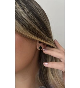 van cleef modeli yonca küpe