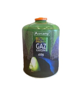 BÜYÜK TOMBUL BÜTAN PROPAN GAZ KARTUŞ KORE TİPİ OCAKLAR İÇİN 450GR (5343)
