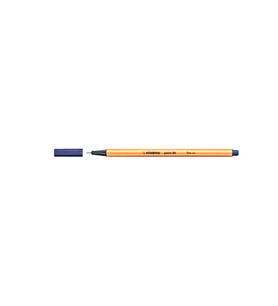 Stabilo Keçe Uçlu İnce Kalem 88 Point 0.4 MM Gece Mavisi 88/22 (10 Lu Paket) (Karışık)