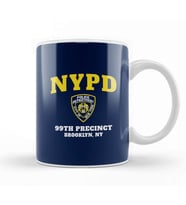 99th Precinct Brooklyn Ny 03 Kupa Bardak Porselen