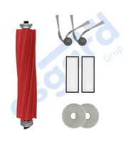 ROBOROCK Q REVO L UYUMLU 1 Ana Fırça 2 Yan Fırça 2 Filtre 2 Mop