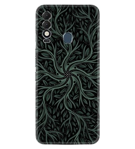 Tecno Spark 8T Kılıf Silikon Desen Özel Seri Sarmaşıklar 1675