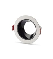 Noas Ren Beyaz-Siyah Aluminyum Dekoratif Kasa 85x30