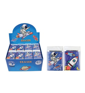 Dolphin Silgi Uzay Öğrenci Silgisi (40 Lı Paket)