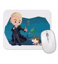 Harry Potter Draco And Kitten Mouse Pad