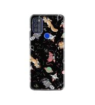 Reeder P13 Blue Max 2021 Kılıf Silikon Desen Planet Animals 1771