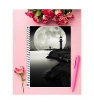 Manzara Defter 1 Adet Özel Tasarım A4 Boyutu 21*29 Cm Telli Çizgili defter