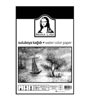 Mona Lisa Suluboya Kağıdı Dokulu Resim Kağıdı 160Gr 35X50Cm 10Lu
