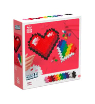PLUS-PLUS PUZZLE BY NUMBER HEARTS 250 PCS