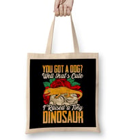 Wizard You Got a Dog That's Cute, I Raised a Dinosaur Bez Çanta Uzun Saplı