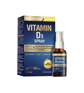 Nutraxin D3 Vitamin Sprey - Gıda Takviyesi 30 ml