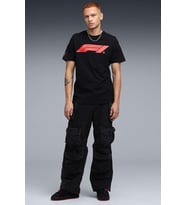Puma F1 Ess Logo Erkek Tişört 63326401 (Siyah)