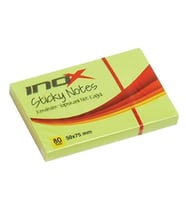 Postit 80 Yaprak 50X75mm Yapışkanlı Not Kağıdı Yeşil - 3 adet