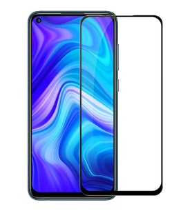 Xiaomi Redmi Note 9 Uyumlu Zore Kenarları Kırılmaya Dayanıklı Cam Ekran Koruyucu
