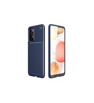 Samsung Galaxy A72 Kılıf Auto Focus Karbon Kapak - Lacivert