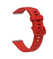 Lexroo Huawei Band 7 KRD-71 Silikon Kordon - Kırmızı