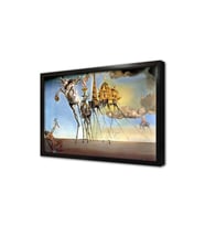 Sürrealizm Çerçeveli Mdf Tablo