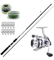 Okuma Aria 3000 - Daiwa Sweepfire 210cm 10-30gr Spin Olta Seti (Renksiz)