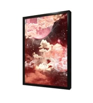Fantastik Gökyüzü Çerçeveli Mdf Tablo