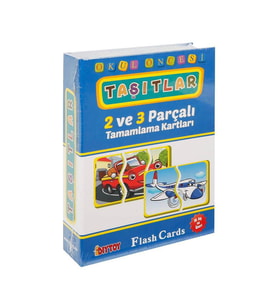 Diytoy Cards Book 2 Ve 3 Prç.Tamlama Taşıt