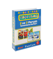Diytoy Cards Book 2 Ve 3 Prç.Tamlama Taşıt