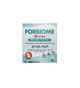 Forbiome Minies Probiyotik Mikroorganizma İçeren Damla Takviye Edici Gıda 8ml