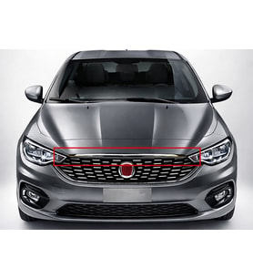 Fiat Egea 2015 - 2020 Arası Krom Ön Kaput Çıtası 1 Parça (SD/HB/SW)