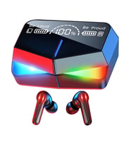 M28 Bluetooth 5. 1 Led Görselli Kulak İçi Kulaklık Siyah