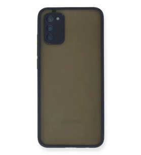Galaxy A03S Kılıf Montreal Silikon Kapak - Lacivert
