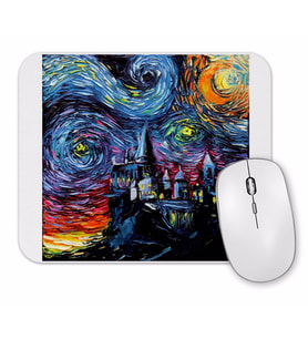 Van Gogh Never Saw Hogwarts Mouse Pad
