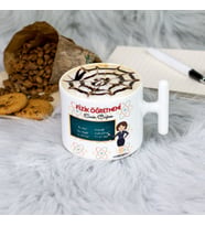 Fizik Öğretmenine Hediye Latte Fincanı
