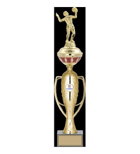 ODAK KUPA - Figürlü Kupalar - Voleybol Kadın Figürlü Kupalar FG-073 B - 51 cm