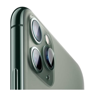 Apple iPhone 11 Pro Max Nano Kamera Lens Koruma Camı (Renksiz)