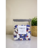 Tablet Saklama Kabı Vakumlu Kapak Pratik Mutfak Düzenleyici