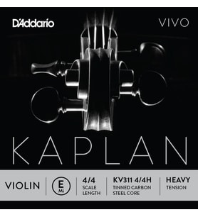 Daddario KV311 Keman Tek Tel  Kaplan Vivo (SOL-G), 4/4