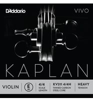 Daddario KV311 Keman Tek Tel  Kaplan Vivo (SOL-G), 4/4