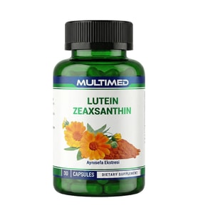 Multimed Lutein Zeaksantin Complex 30 Kapsül, Aynısefa Ekstraktı, Vitamin C E A, Çinko